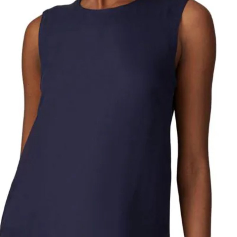 Victor Alfaro Collective, Women's Purple Side-Zip Tank Top, Size XS